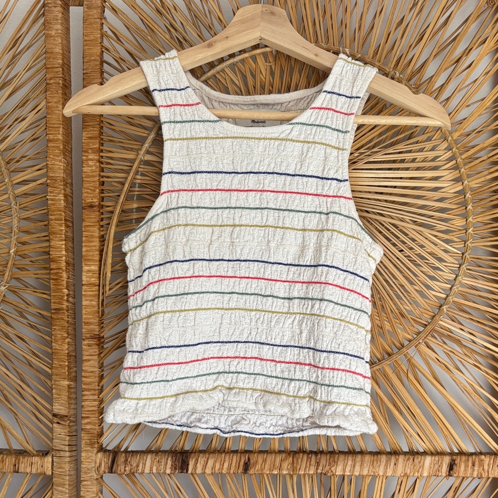 Madewell Striped Sleeveless Top - Multicolor
